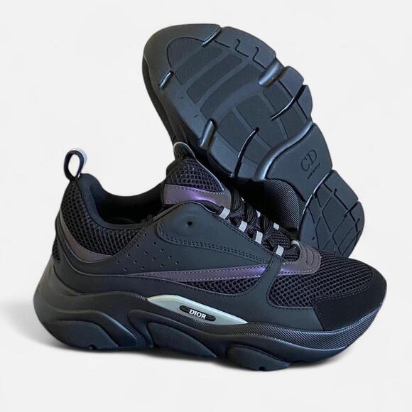 Dior B22 Reflective Black - size 7 M / 8.5 W US / 40 EU - Picture 3 of 8